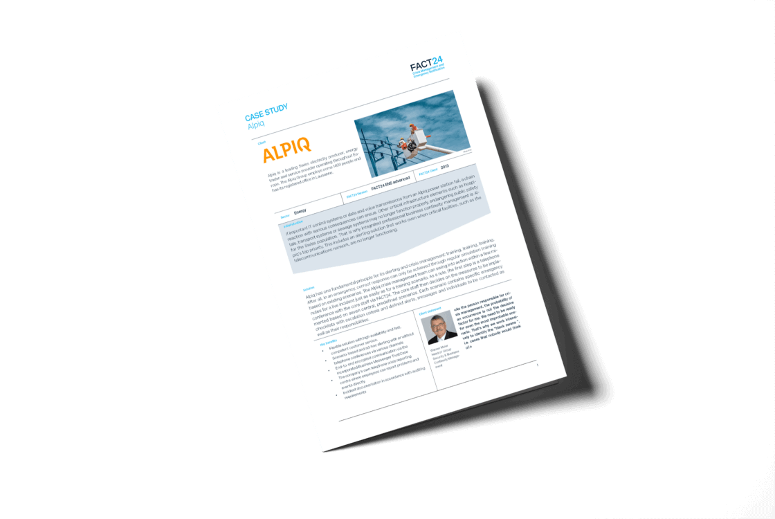 FACT24 Case Study Alpiq front page shadow