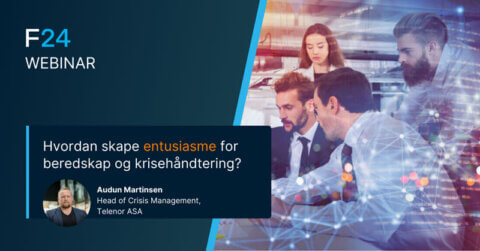 Webinar entusiasme beredskap telenor