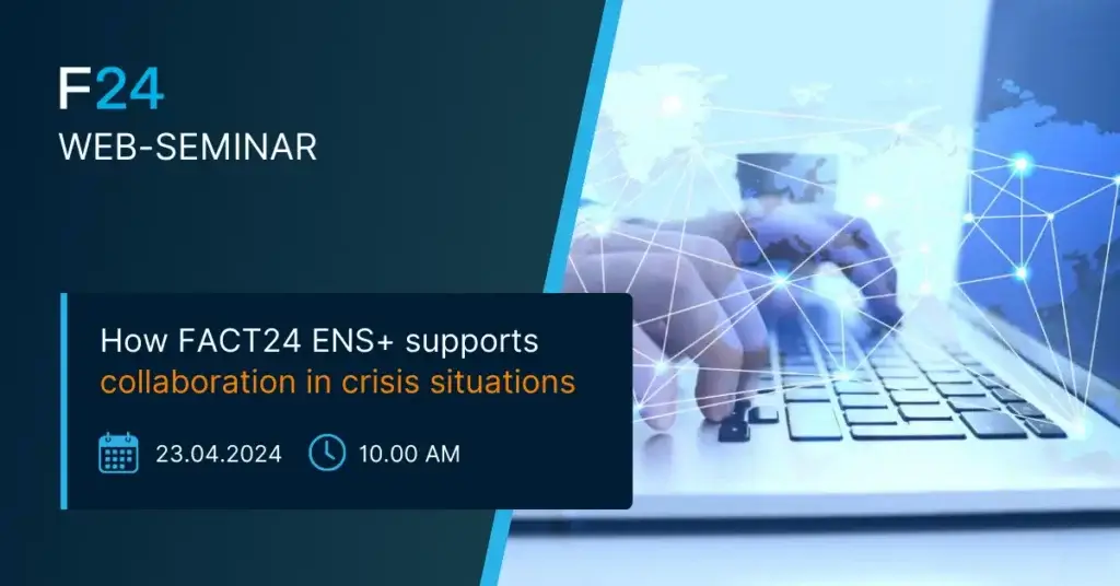 Webinar Collaboration with FACT24 ENS+: Video conderence function