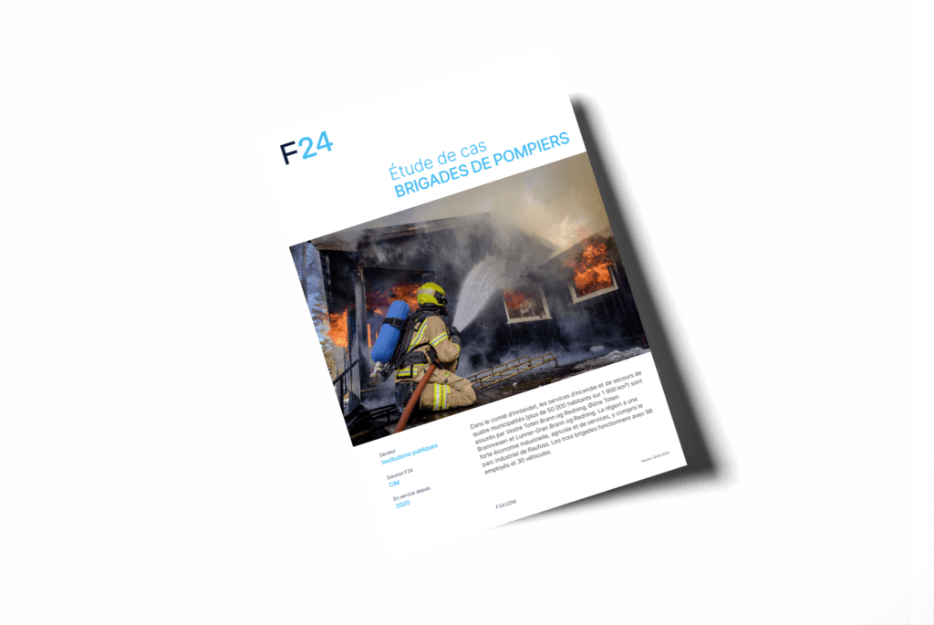 Screenshot of F24's case Study "Firebrigade"