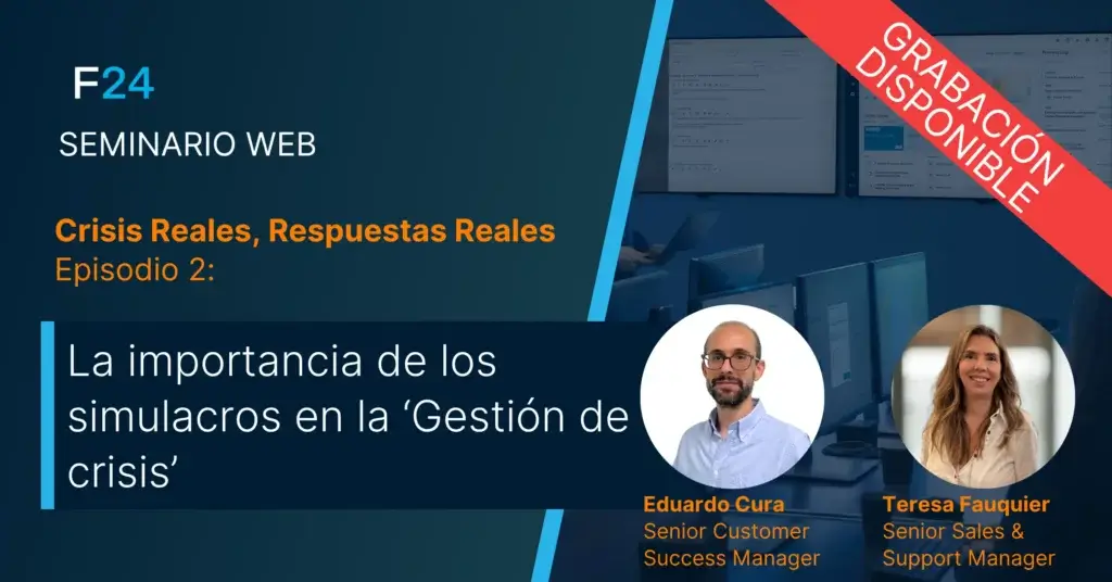 "Crisis Reales, Respuestas Reales Episodio 2: La importancia de los simulacros en la Gestión de crisis" Bajo demanda