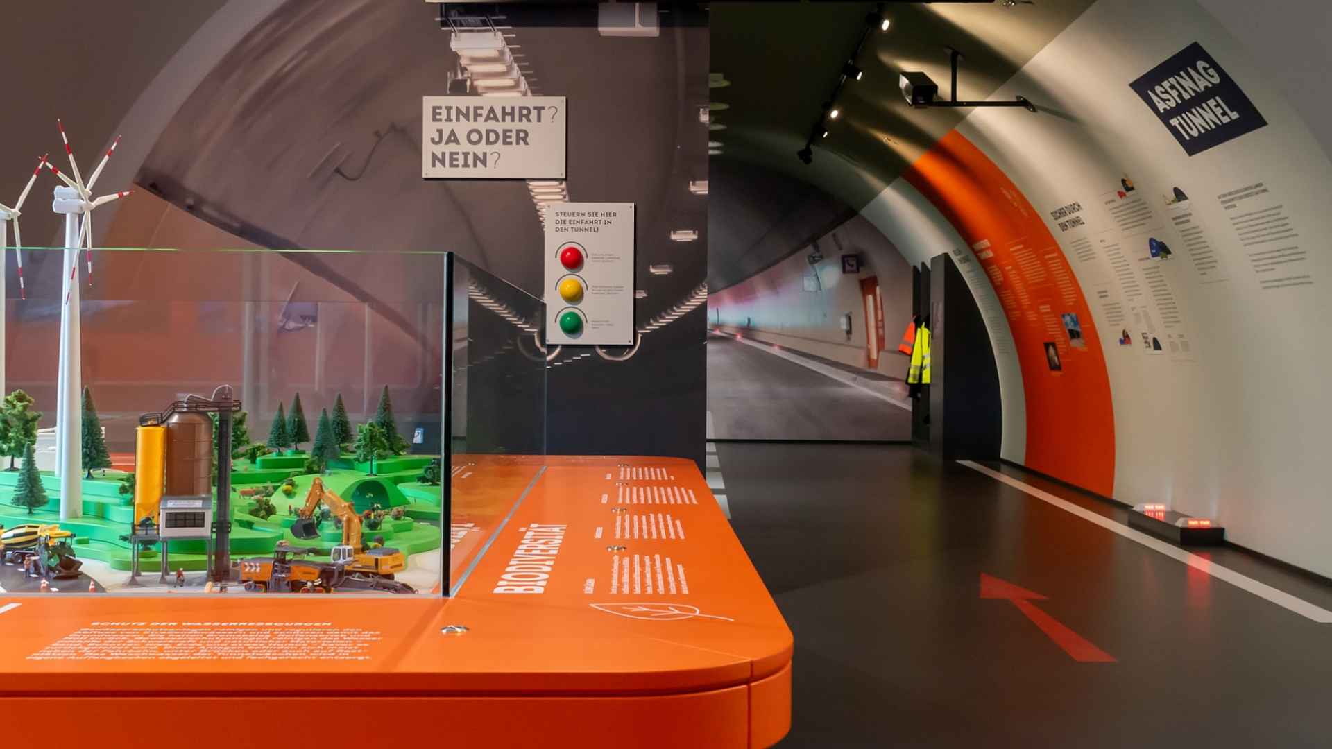 Ausstellung INSIDE Asfinag in Wien
