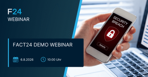 FACT24 Demo Webinar, 6.8.2026, 10:00 Uhr