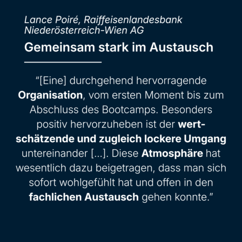 Teilnehmerstimme 1