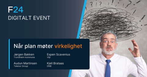 Event banner: Når plan møter virkelighet